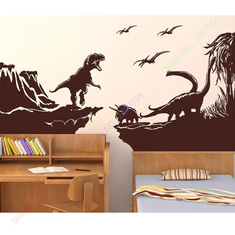 New Extra large wall decal stickers Dinosaur World G Foster Sale up