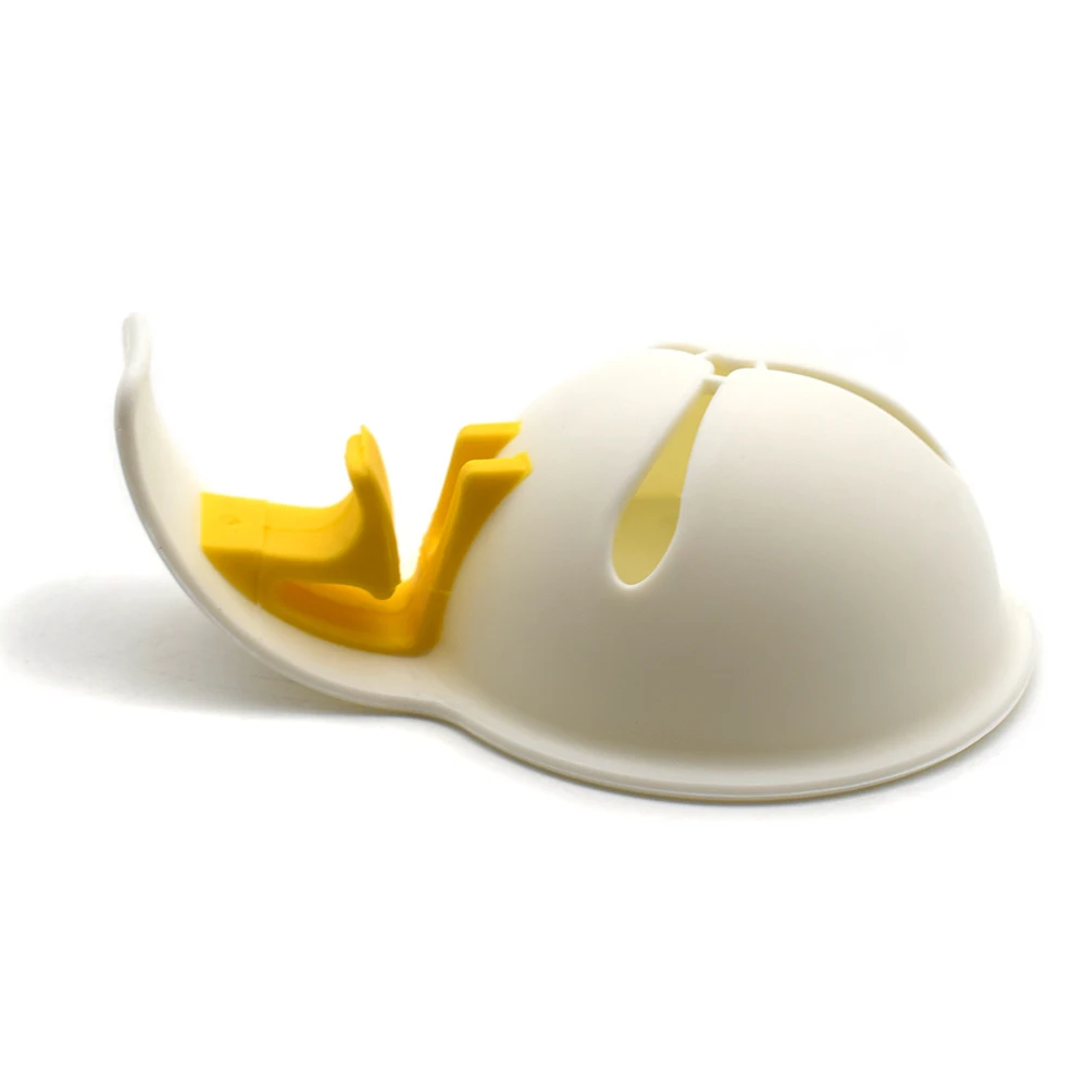 Подсластники Мини Яичный желток Белый сепаратор с Силиконовый Держатель-пластик ABS-яйцо белый и желток сепаратор