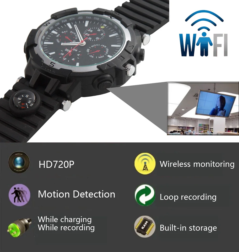smartwatch with camera and voice recorder