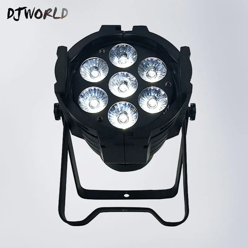 

7x12 Watt 4in1 RGBW Led Par Light DJ Par Can Aluminum Alloy Dmx 512 8Channels Light DJ Wash Lighting Stage Light By DJWorld