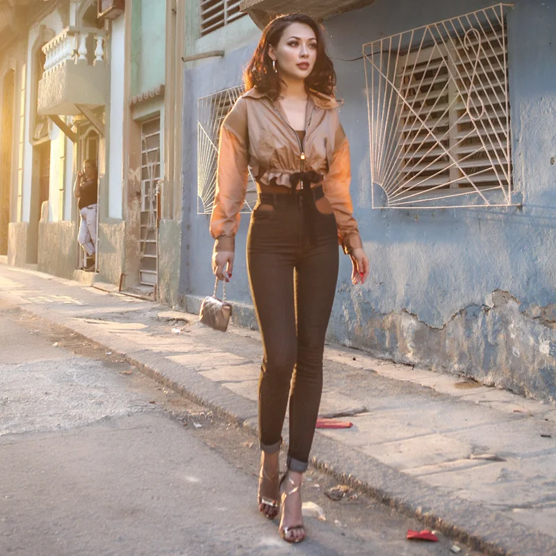 Rise Hueco Hacia Tipo Sexy Denim Oscuro Slim Mujeres Palais Largos Elástico Diseñado Vintage Gris Jeans Muy Verano Tejido Pantalones Le High 2018 Fuera na6qYOwOW0