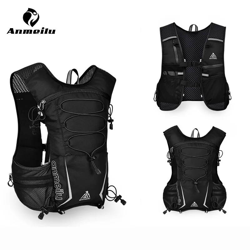 Anmeilu 5L deporte al aire libre bolsa de teléfono de 5,5 pulgadas caso Nylon senderismo ciclismo mochila hidratación chaleco Pack Running accesorios