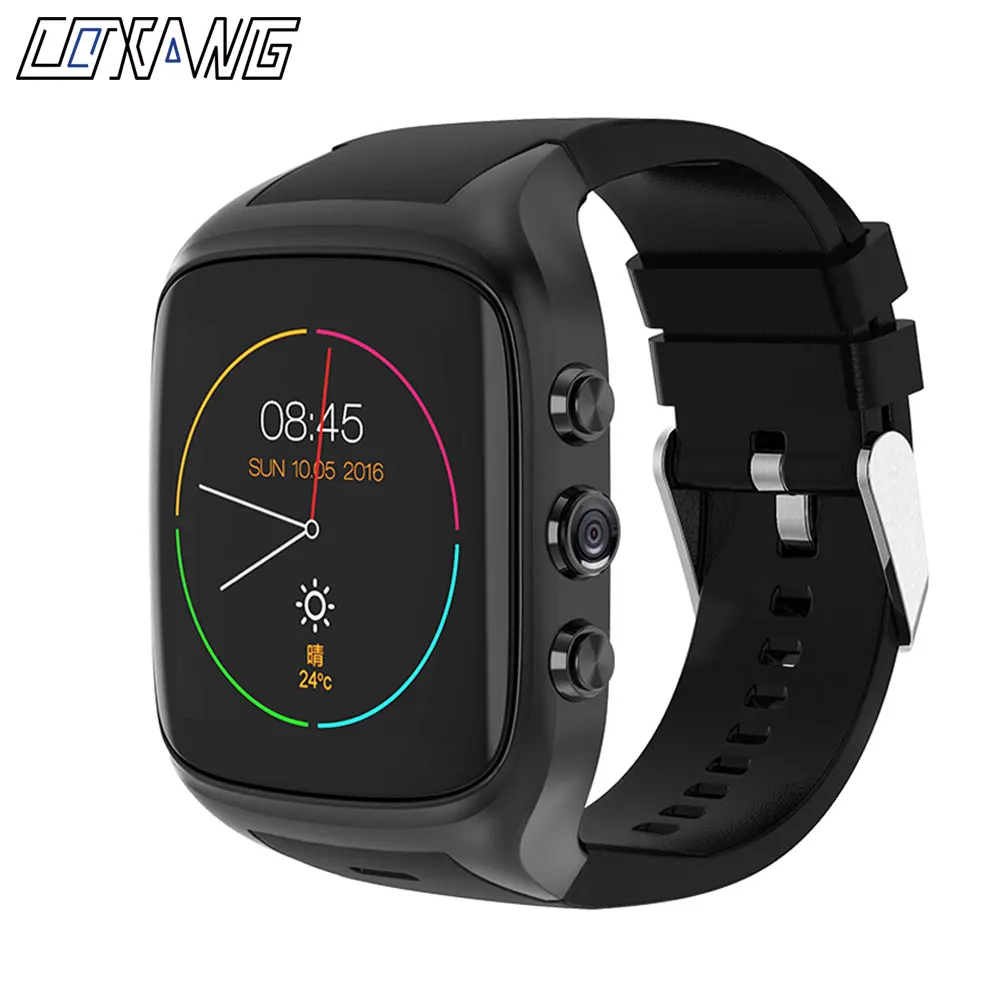 Get  COXANG X02S Android 5.1 4Quad Core Smart Watch Phone 512M+8G SIM Dail Call GPS 2MP Camera Bluetooth