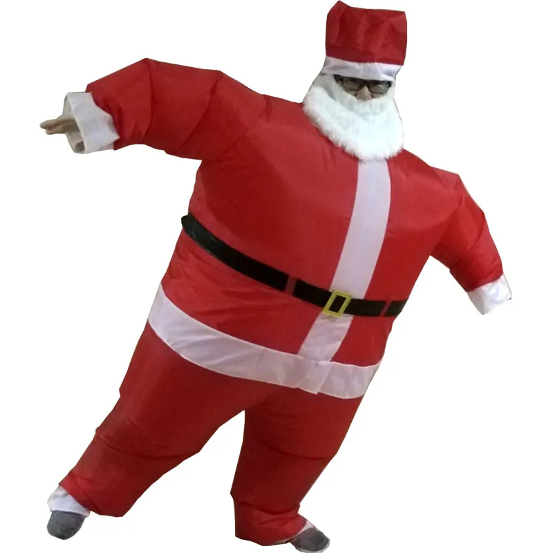 Santa Inflatable Costume Adult Fancy Dress Suit Party Halloween