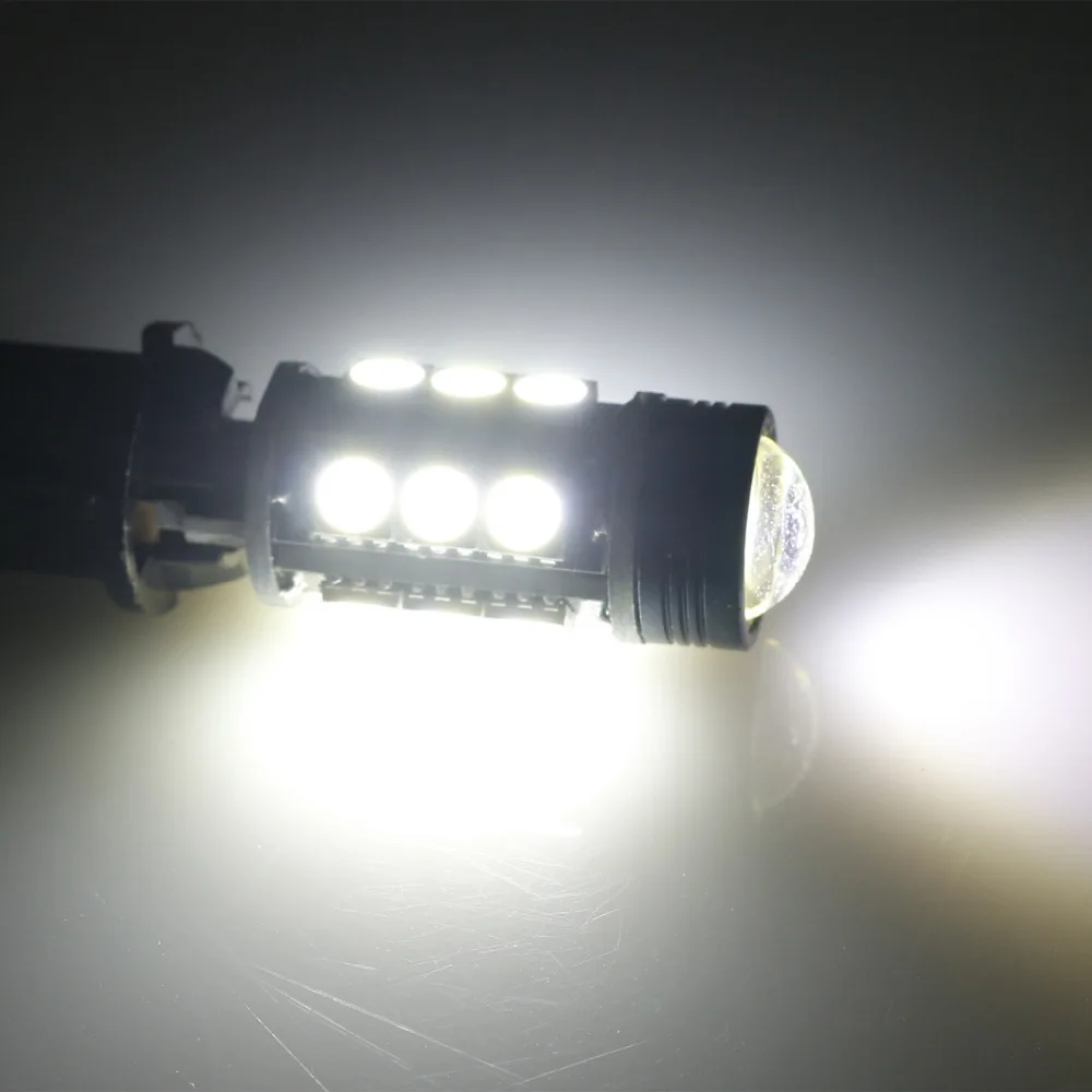2 шт. W16W T15 5050 15 Smd светильник заднего хода указателя поворота лампа 12 В 6000k белый 750