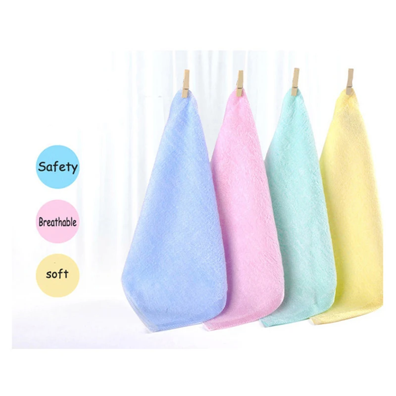 Baby Towel Cotton Soft washcloth Bamboo For Children Face Bath