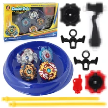 4pcs/set Spin Stadium Arena Toys 168-6 Metal Fight 4D Fusion With Launcher Handle Spinning Top Toys Gifts #E 4pcs/set Spin Stadium Arena Toys 168-6 Metal Fight 4D Fusion With Launcher Handle Spinning Top Toys Gifts #E
