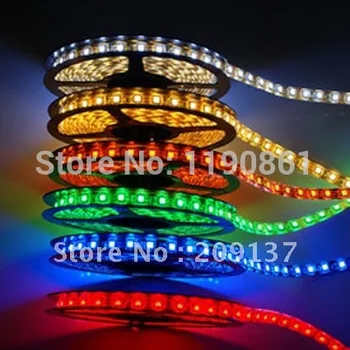 

Flexible RGB Multi-color Led strip light DC12V 300 LEDs Waterproof led light strip SMD5050 indoor outdoor free shipping
