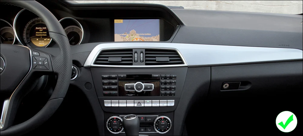 10.25 HD Screen Stereo Android Car GPS Navi Map For Mercedes Benz C Class W20 Original Style Multimedia Player Auto Radio 8