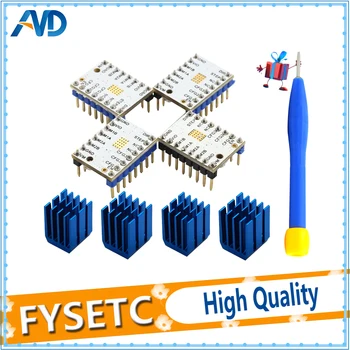 

4pcs Super Silent 3D Printer TMC2100 V1.3 Stepper Motor Driver 256 segments Stepstick Compatible w/32 bit For Mechanical Arm