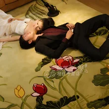 Ковер из чистой шерстяной богатый журнальный столик входной ковер