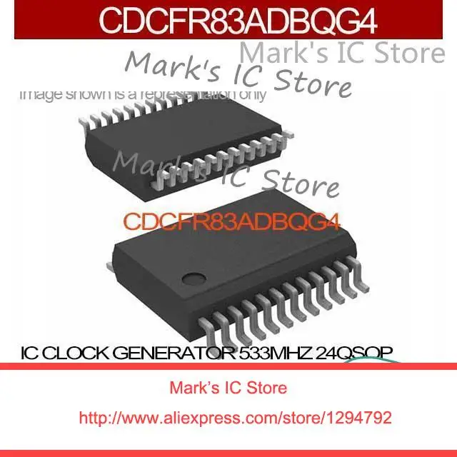 CDCFR83ADBQG4 IC CLOCK GENERATOR 533MHZ 24QSOP CDCFR83ADBQ 83A CDCFR83A