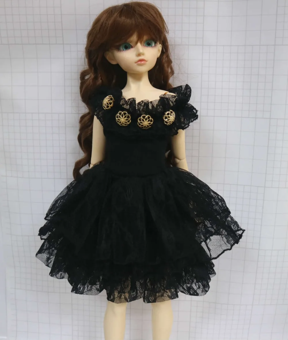 BJD куклы(подходит for1/3 куклы, 58 см) 20171021 черное платье
