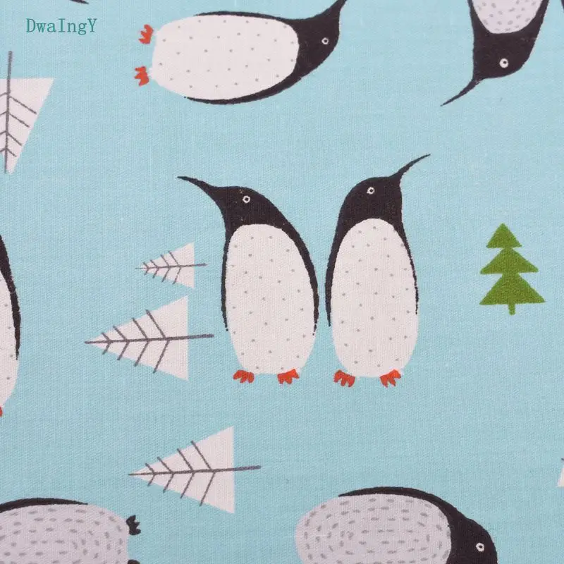 DwaIngY мультфильм серии Twill хлопчатобумажная ткань для лоскутного шитья DIY &