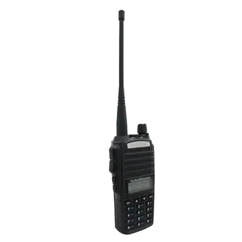 

BAOFENG UV-82 Walkie Talkie VHF UHF 128 CHS Handheld Transceiver With LCD FM Radio Receiver CB Radio Dual PTT Only Naked Unit