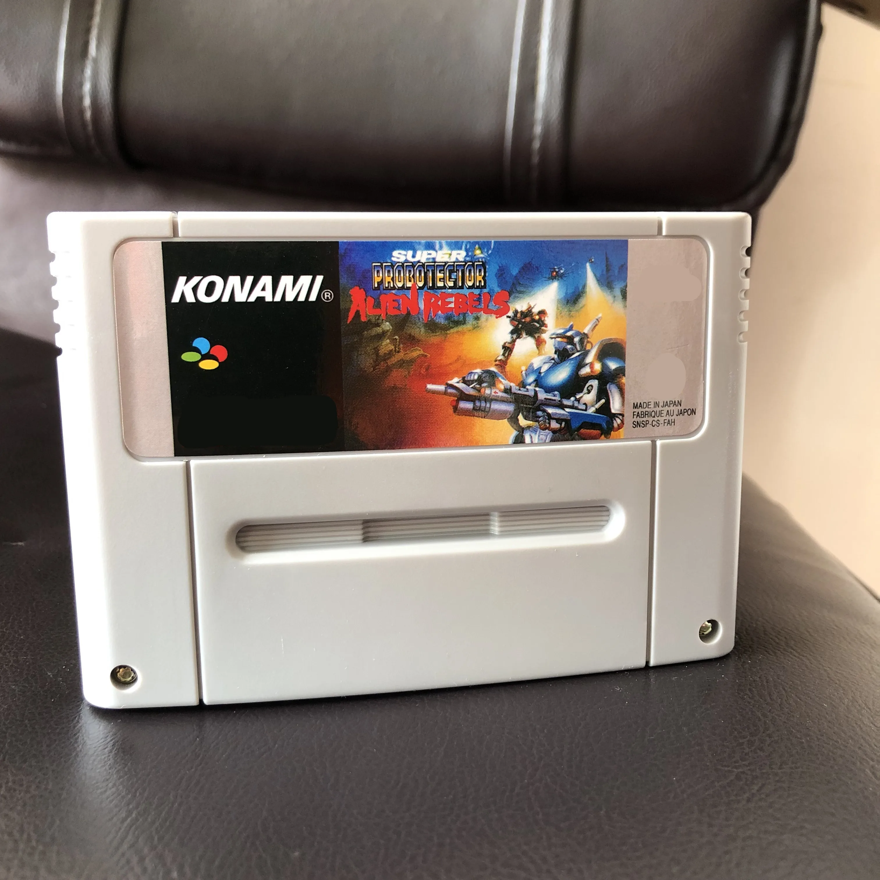 

Super Probotector - Alien Rebels English-PAL version 46pins video games card for PAL console !