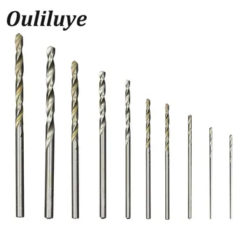 

Free Delivery 0.8mm-3mm Straight Shank Twist Drill Power Tool Metal Drills Woodworking Tools Drill Bit Set Aluminum HSS Drill