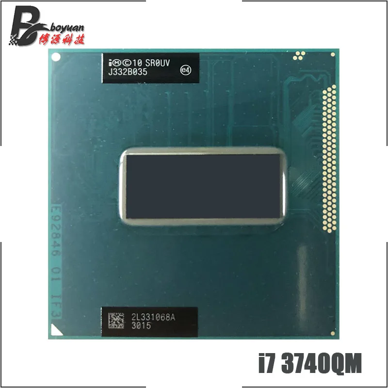 

Intel Core i7-3740QM i7 3740QM SR0UV 2.7 GHz Quad-Core Eight-Thread CPU Processor 6M 45W Socket G2 / rPGA988B