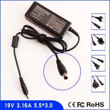 19V 3.16A адаптер переменного тока для ноутбука + шнур Samsung P35 P460 42PQ P200