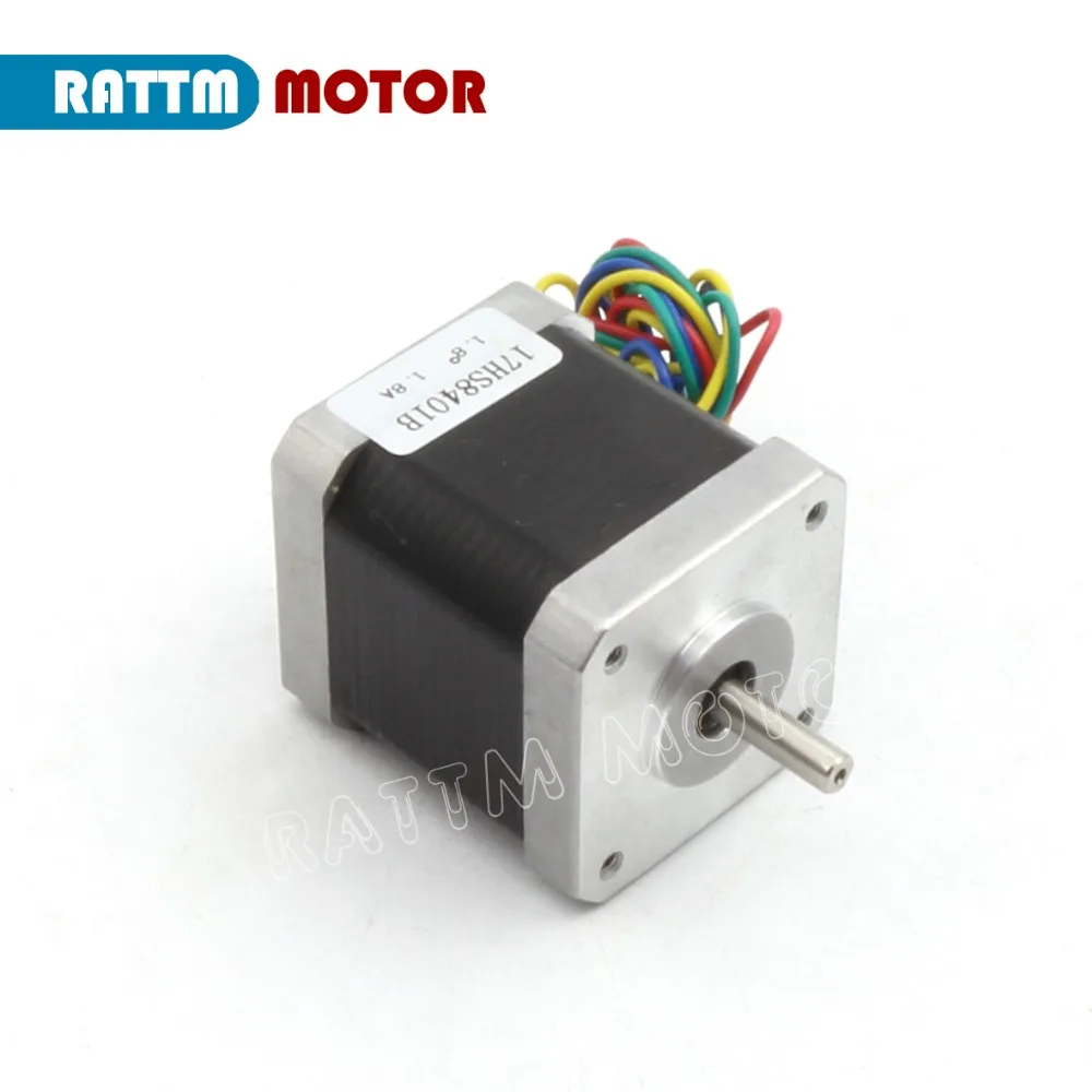 Nema17 CNC шаговый двигатель 78 Oz in (двойной вал) 48 мм двигатель/1.8A для 3D печати ЧПУ