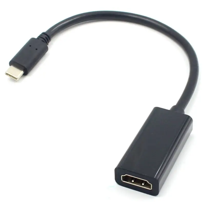 USB C к HDMI адаптер 4 K 60Hz Тип C 3,1 штекер к HDMI Женский кабель адаптер конвертер для нового MacBook