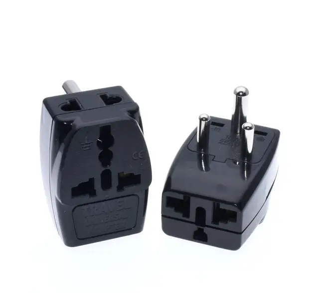 Sri Lanka, India,, Nepal, Namibia 3 Multi Outlet Type D Electrical Power Plug Travel Adapter Sri Lanka, India,, Nepal, Namibia 3 Multi Outlet Type D Electrical Power Plug Travel Adapter