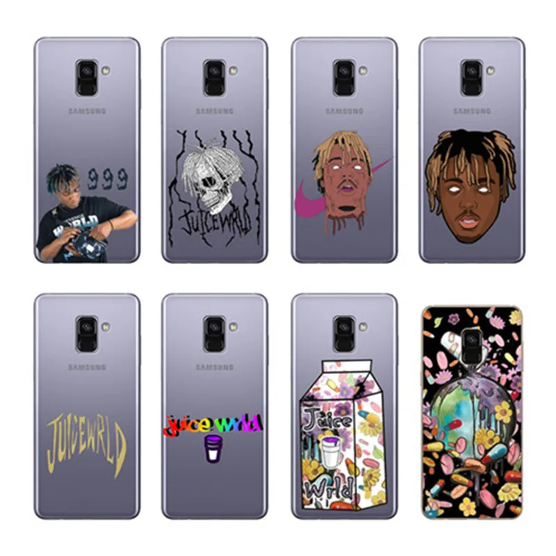 

Hip rap Juice WRLD Suco de WRLD 99 Silicone Suave Caso Capa para o Samsung S6/7/8/9/10 Plus Edge TPU Casos de Telefone Coque