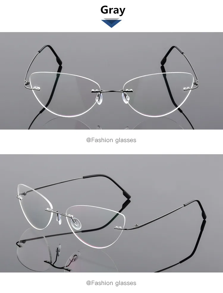 Складной Ультра-светильник с эффектом памяти кошачий глаз очки маркас винтажные очки оправа женские компьютерные оптические очки Armacao красный