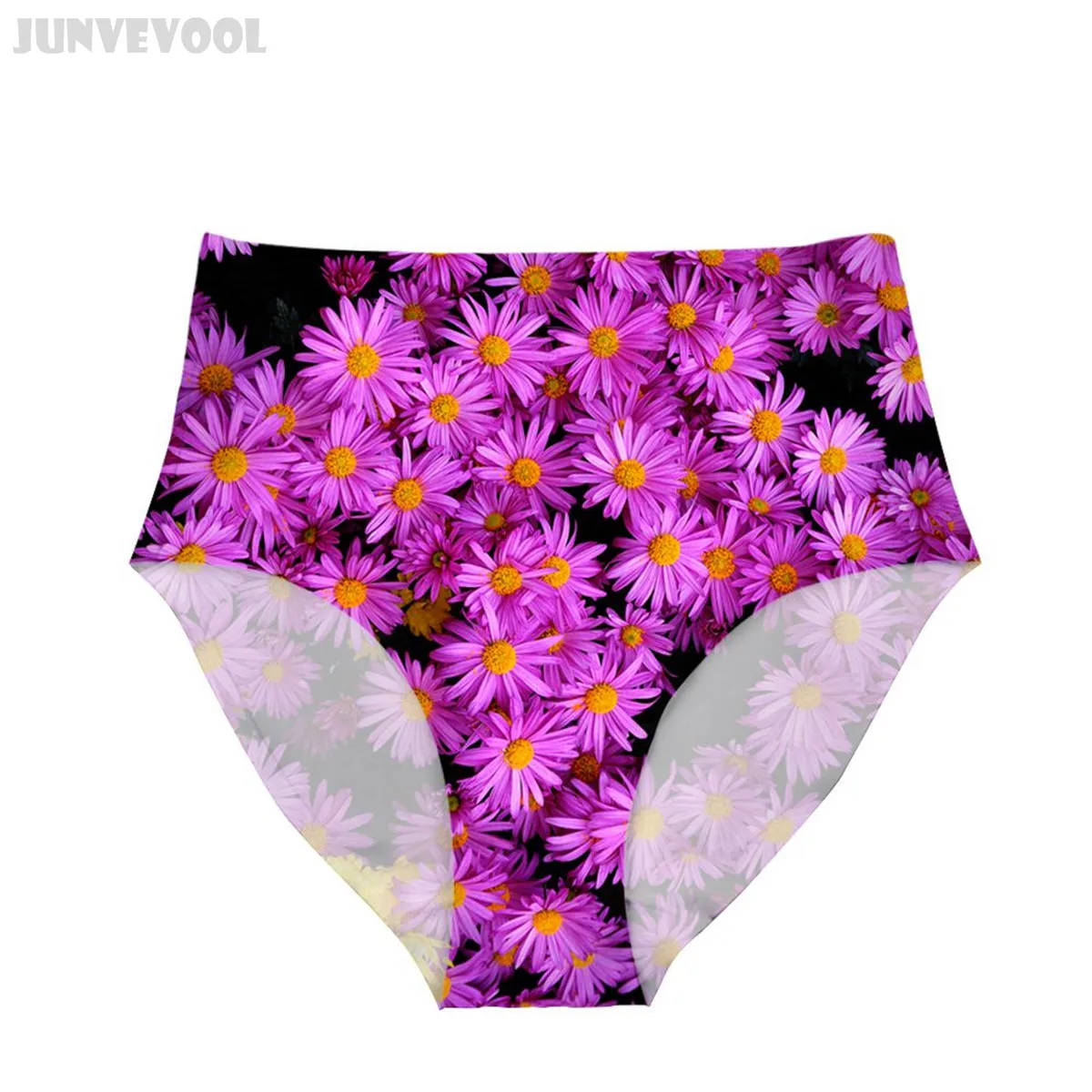 Flower Panties Lingerie Body Shaper Underwear Sunflower String 3D Bikini Bo...