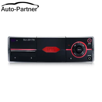 

1din Car Radio Bluetooth Hands-free FM Stereo Supports Car Holder USB MP3 WMA SD AUX Charger Autoaudio