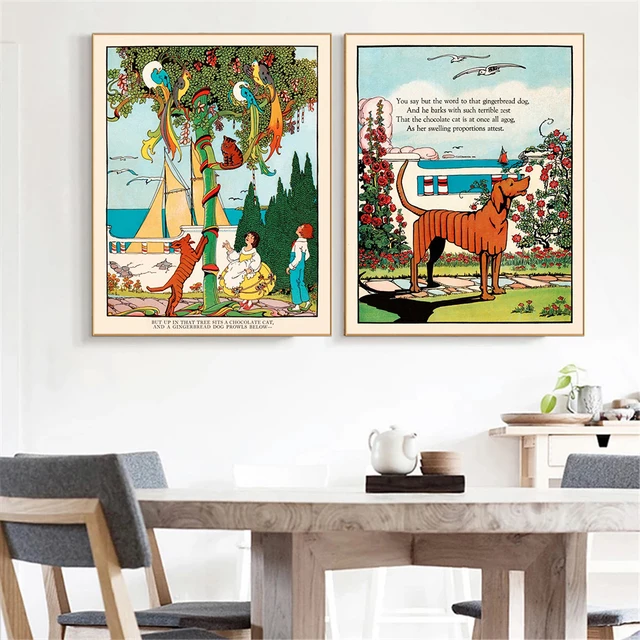 hanging wall art poster