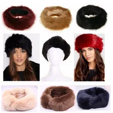 MIARA. L, высокое качество и горячая Распродажа, искусственный мех, шапки, имитация лисы, шерсть, петля, женская шапка для головы, пустая шапка для оптовой продажи