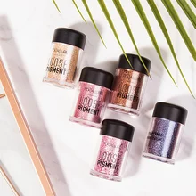 FOCALLURE блестящие тени для век Пудра пигмент легко носить профессиональный макияж для глаз Мерцающая Рассыпчатая Пудра Тени для век