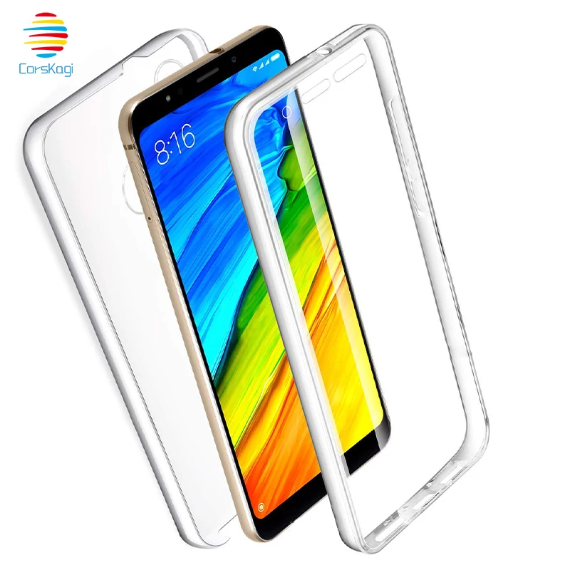 

Cases for XiaoMi Mi8 SE A1 A2 Lite Mi 8 Transparent 360 Full Coverage RedMi 6A Pro 5 Plus 5A NOTE 7 6 S2 F1 Global Version Cover
