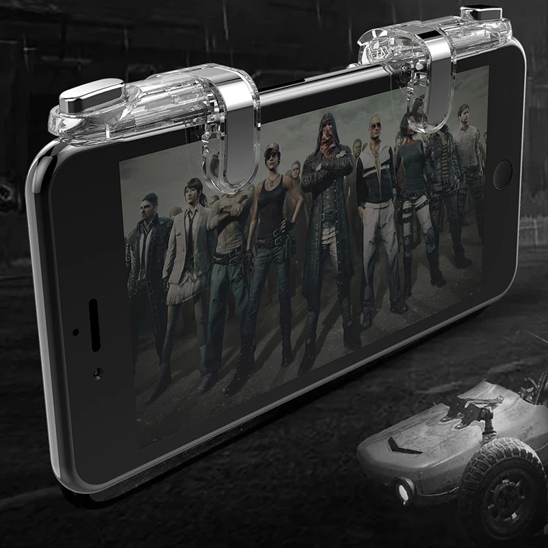 

Gaming Trigger For PUBG Gamepad Mobile Control Shooting Game Fire Buttons L1 R1 for Android Iphone Joystick