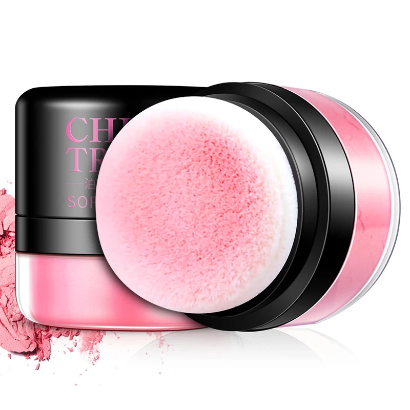 

BIOAQUA 3 Colors Mineral Blush Face Concealer Makeup Bronzer Cosmetic Nude Blusher Shimmer Powder Palette Brighten Skin Charming