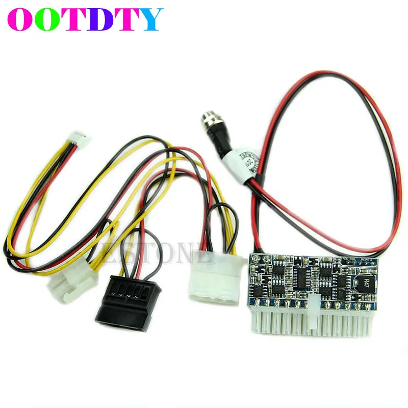 

DC 12V 160W 24Pin Pico DC-ATX-160W Module Switch PSU Car Auto Mini ITX High Power Supply Module For Mini-itx And 1U Case