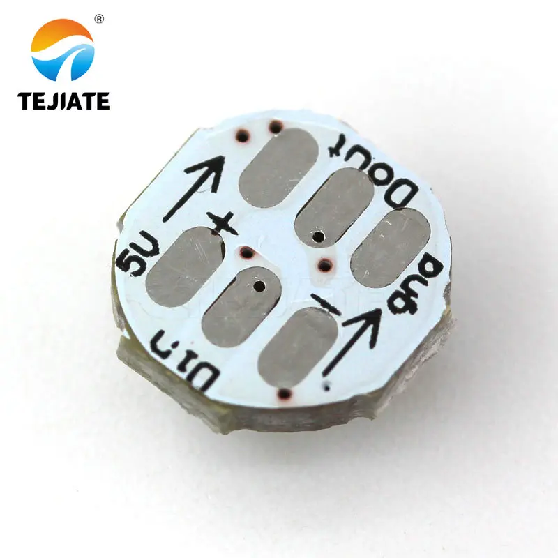 1Bit WS2812 5050 RGB светодиодный полный Цвет встроенный дальнего света круглый Тип
