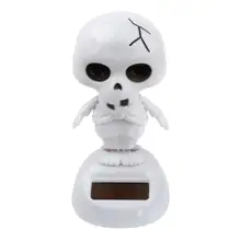 Декор автомобиля на солнечных батареях танцы Хэллоуин качающийся анимированные Bobble Танцующая игрушка дропшиппинг Sep18