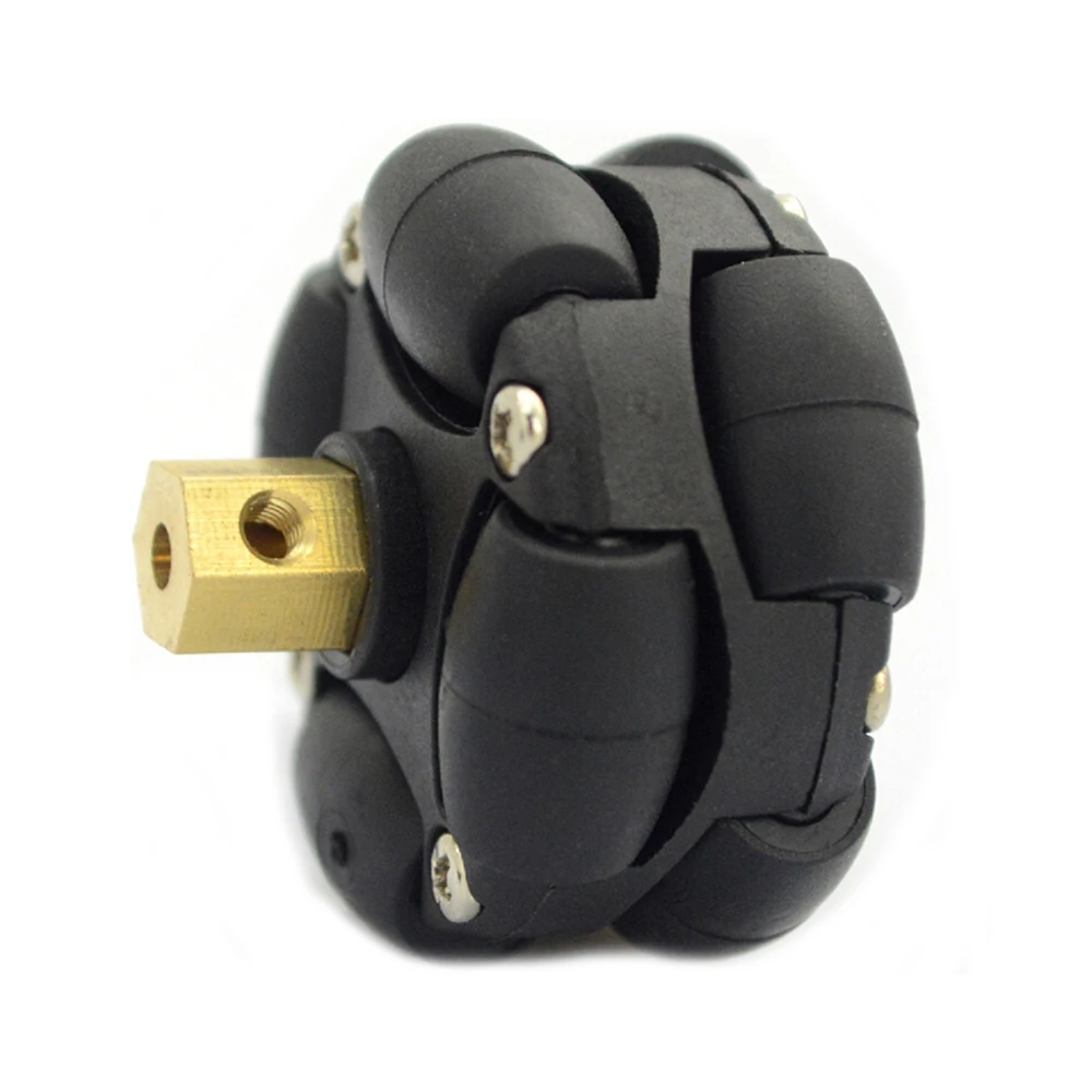 UniHobby UH184 38 мм 1 5 дюйма двойное пластиковое колесо Omni с 3 4 монтажными соединениями
