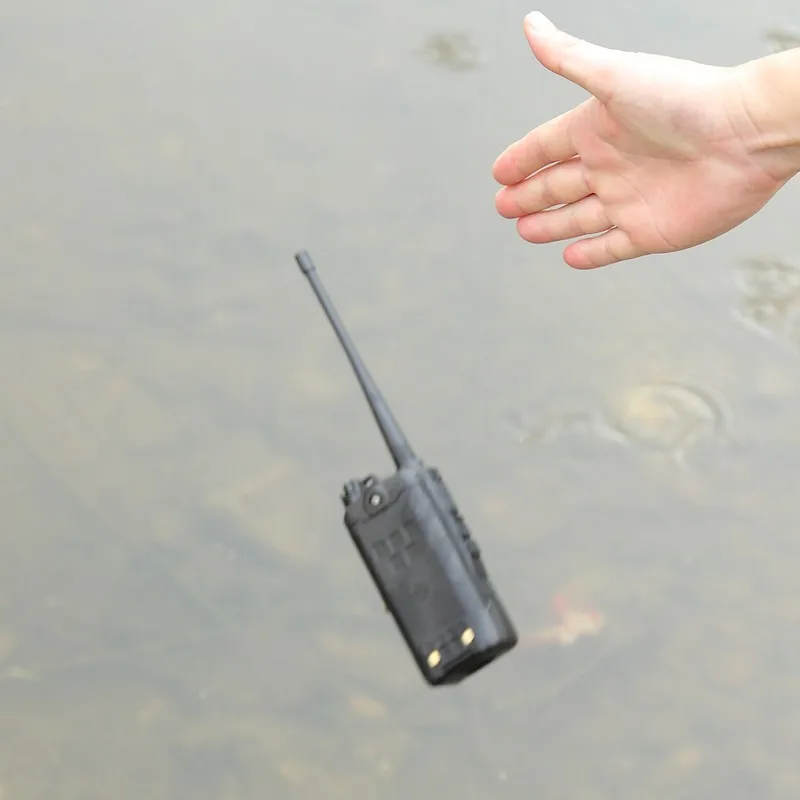 Baofeng UV-XR 10 W 4800 Mah batterie IP67 étanche CB portable deux voies Radio ensemble tenu dans la main 10 KM longue portée puissant talkie-walkie