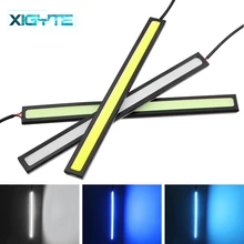 1 шт. 17 см Универсальный diurne lumiir voiture COB DRL светодиодный светильник наружный lumiere Авто стиль светодиодный DRL la