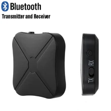 1 комплект Bluetooth аудио передатчик приемник Aptx HD адаптер 3,5 мм AUX/RCA для автомобиля ТВ наушники и т. Д