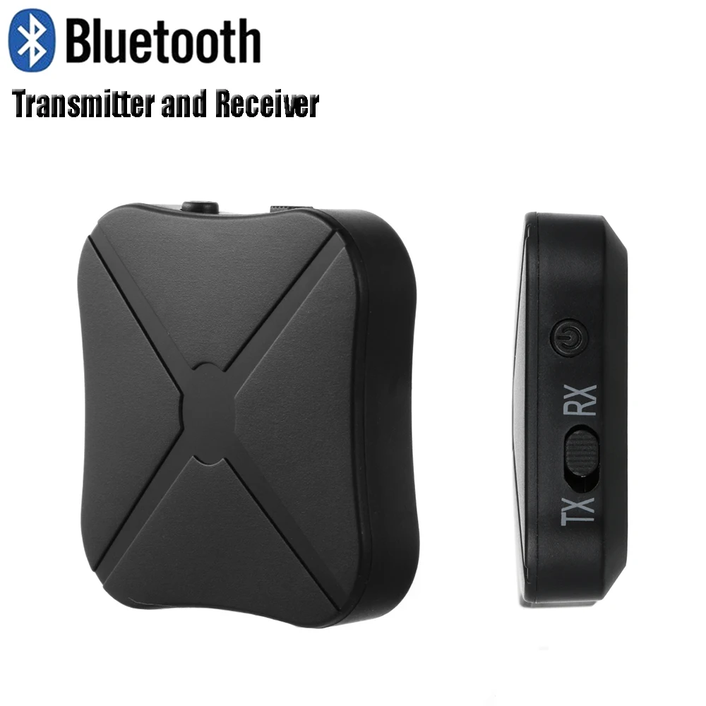 

1Set Bluetooth Audio Transmitter Receiver Aptx HD Adapter 3.5mm AUX/RCA for Car TV Headphones etc