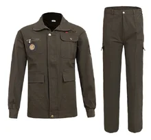 Men Work Clothing Sets Welder Uniforms Wear-resistant Outdoor Clothes Long Sleeve Jackets+Pants Male Working Factory Uniforms(China) Men Work Clothing Sets Welder Uniforms Wear-resistant Outdoor Clothes Long Sleeve Jackets+Pants Male Working Factory Uniforms(China)