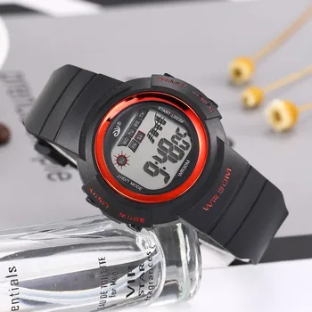 

SYNOKE LCE FROG Fashion Brand Men Women Unisex Watch Multi Function Waterproof Watch Digital Double Action Sport Watches zegarek