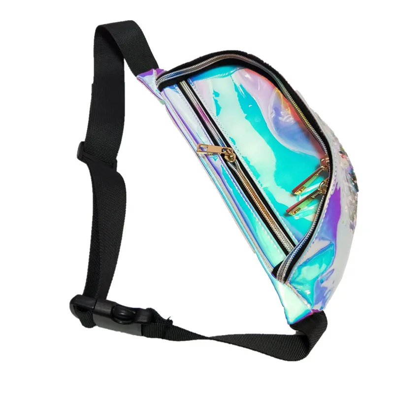 LXFZQ Новый 2019 поясная сумка fanny pack для женщин сумки лазерный кошелек полупрозрачные Светоотражающие грудь поясная сумка для женщин ремень