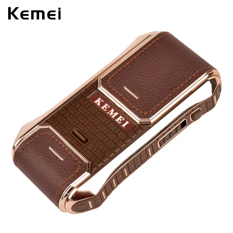 

Portable 2-in-1 Electric Reciprocating Rechargeable Men Shaver Razor Vintage Style lectric Shaving Machine beard face care 4243