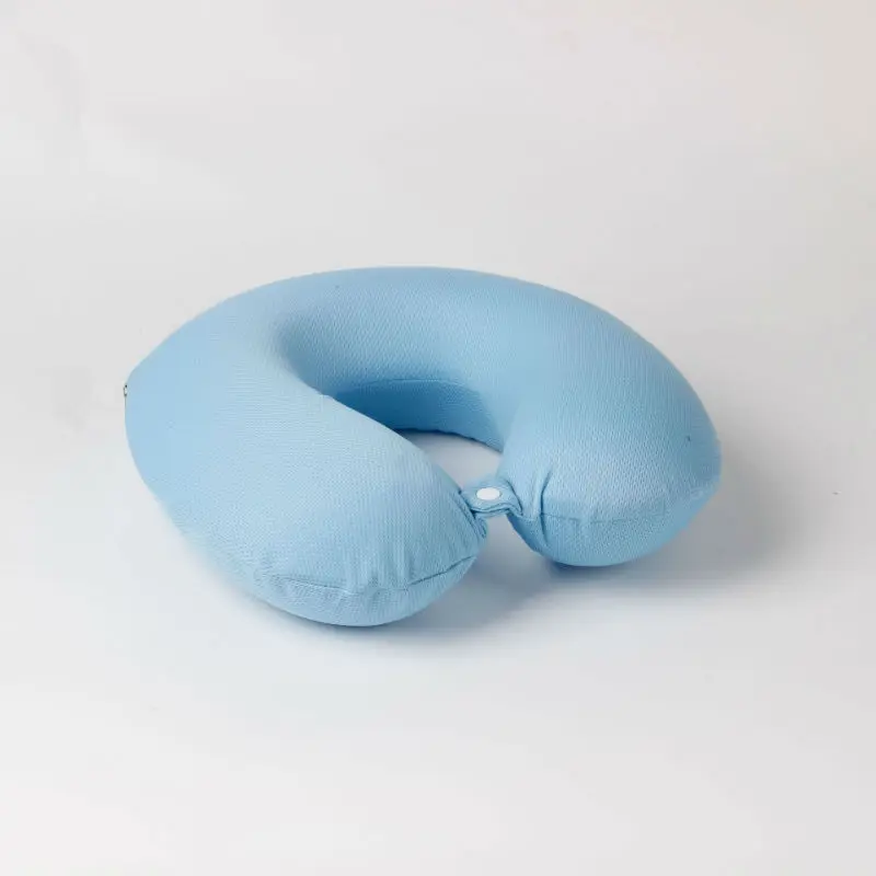Light Blue Peter Khanun u-образная охлаждающая Гелевая подушка пены памяти для самолета Путешествия автомобиля Подушка под шею офис Расслабляющая Подушка 034 - Цвет: Light Blue