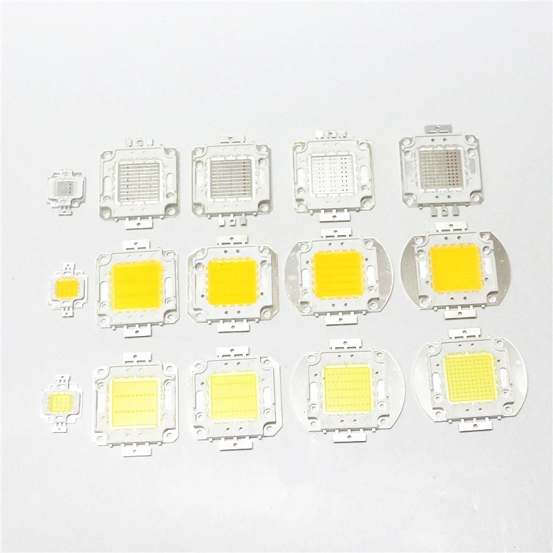 10 Вт 20 30 50 100 SMD светодиодный светильник чип высокой мощности интегрированный COB